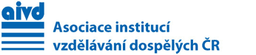 Asociace institucí vzdělávání dospělých ČR, z.s. logo