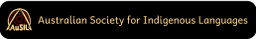 Australian Society for Indigenous Languages logo