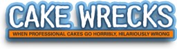 Cake Wrecks logo