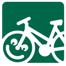 Cyklisté vítáni logo