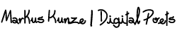 Markus Kunze | Digital Poets logo
