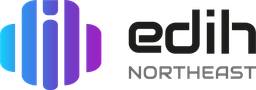 EDIH Northeast | Evropský digitální inovační hub Libereckého a Královéhradeckého kraje logo