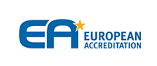 European co-operation for Accreditation logo