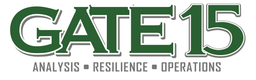 Gate 15 logo