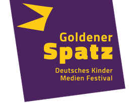 Deutsche Kindermedienstiftung Goldener Spatz logo