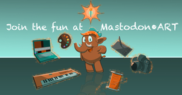 Mastodon.ART logo