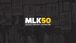 MLK50: Justice Through Journalism logo