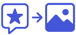 ReviewToImage logo