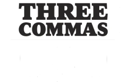Three Commas™ logo