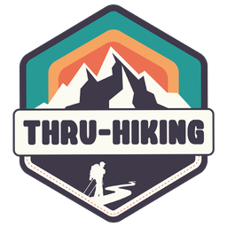 Thru-hiking logo