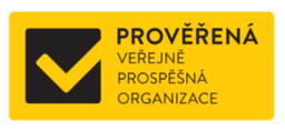 Prověřená veřejně prospěšná organizace logo